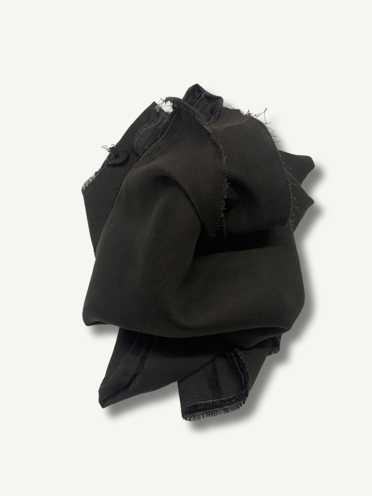 Acı Kahve Kalın Ham Keten Kumaş, Parça 195x150 cm