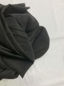 Ham Keten Kumaş, Parça 240x150 cm Siyah