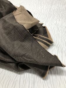 Kışlık Kot Kumaş Hafif Esnek Kalın,  Parça 180x140 cm - Kahverengi