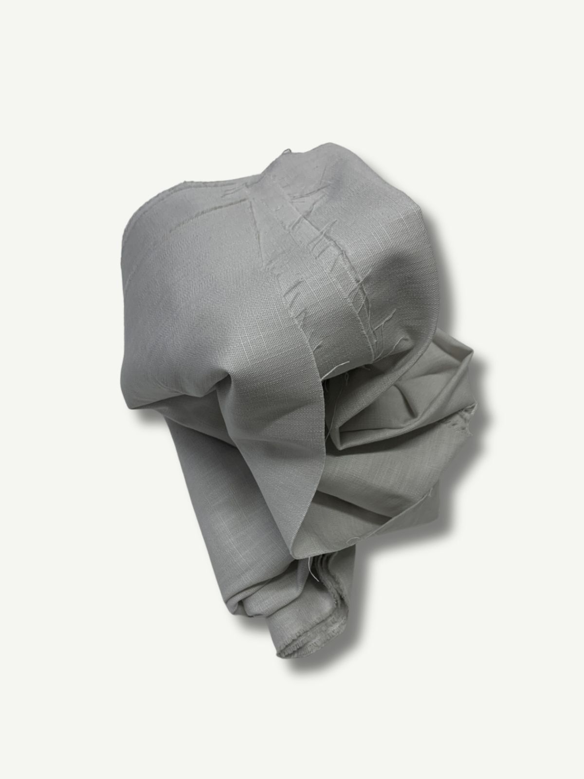 Taş Rengi Kalın Ham Keten Kumaş, Parça 200x150 cm