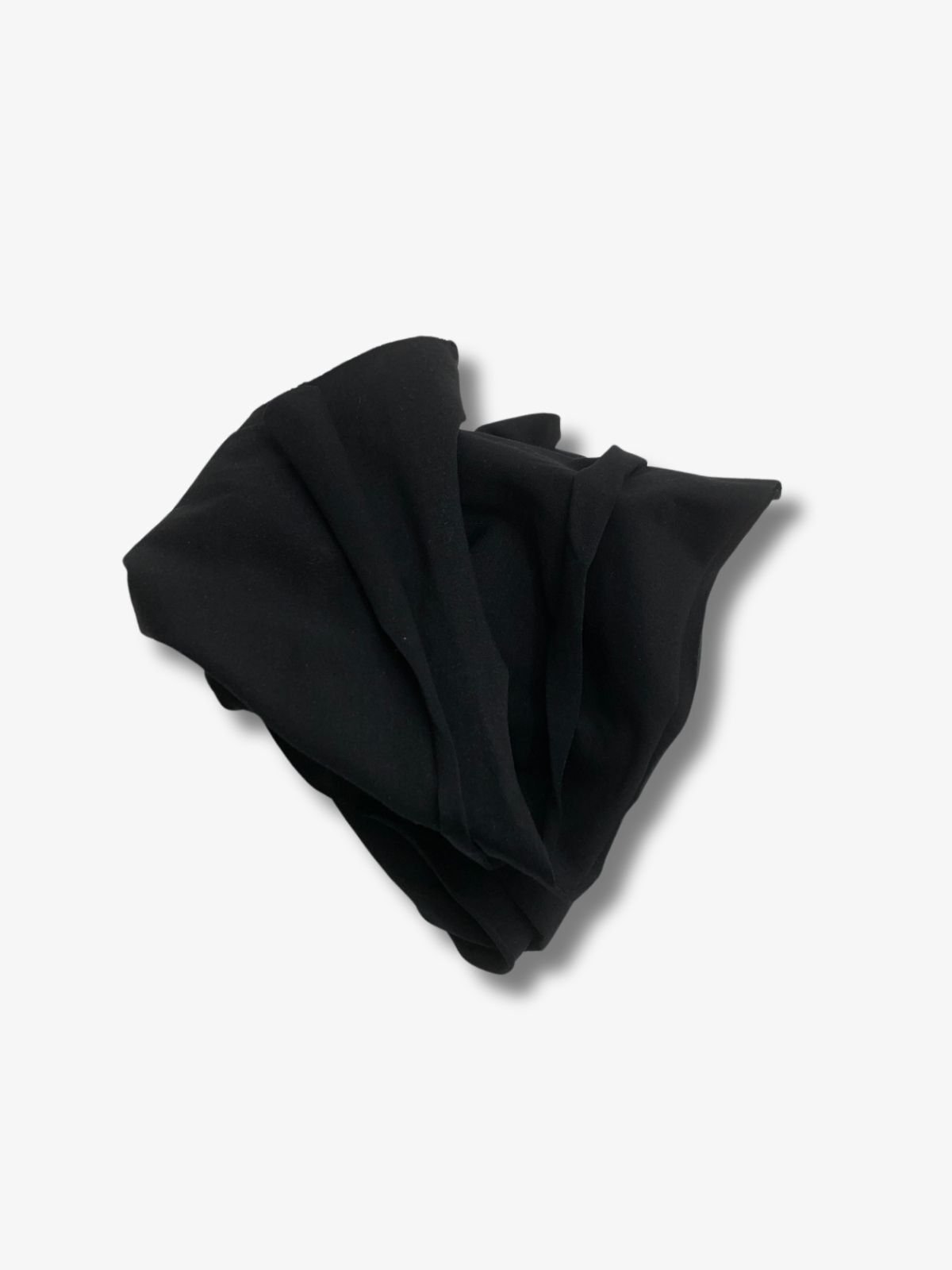 Siyah Likralı Süprem Kumaş, Parça 75x180 cm