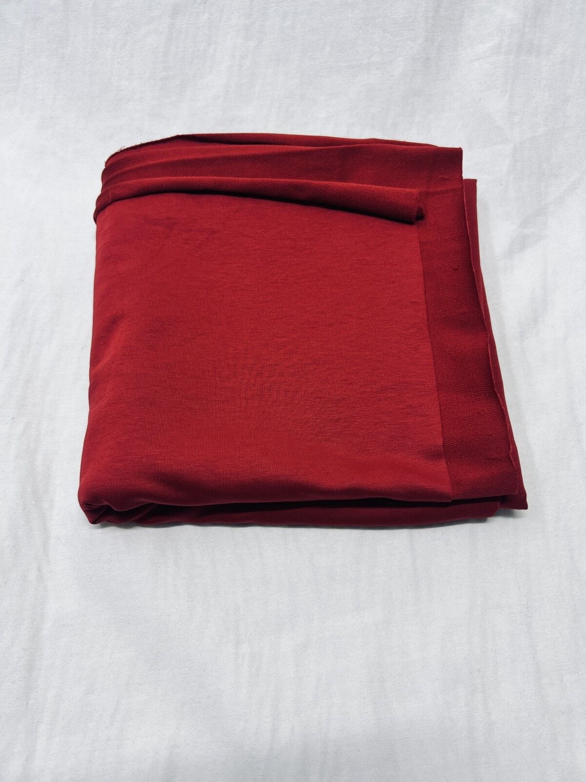 Diz Yapmaz Esnek 2 İplik Kumaş, Parça 95x180 cm - Bordo