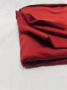 Diz Yapmaz Esnek 2 İplik Kumaş, Parça 95x180 cm - Bordo