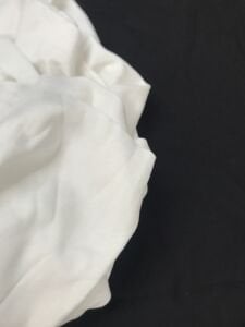 Ekru Bebe Ribana Penye Kumaş, Parça 100x170 cm