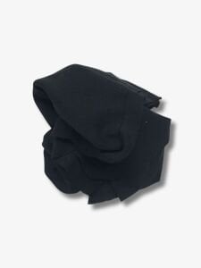 Bebe Ribana Penye Kumaş, Parça 95x150 cm Siyah Renk