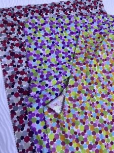 3 adet Poplin Kumaş Desenli, Parça 50x30 cm - Patchwork Kumaşları