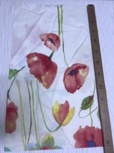 Poplin Kumaş Desenli, Parça 120x35 cm, Patchwork Kumaşları