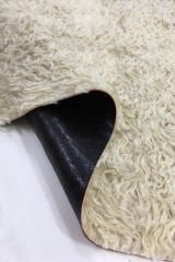 Kürk Astarlı Bordo Deri Kumaş