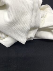 İnce Kaşkorse Kumaş Ekru - Parça 120x120 cm