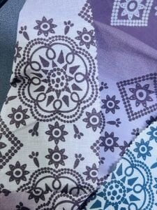 Poplin Kumaş Desenli, Parça 220x35 cm, Patchwork Kumaşları