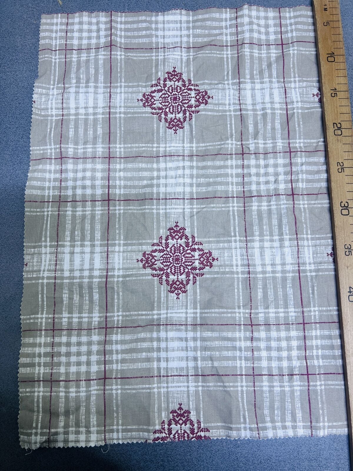 Poplin Kumaş Desenli, Parça 50x35 cm, Patchwork Kumaşları