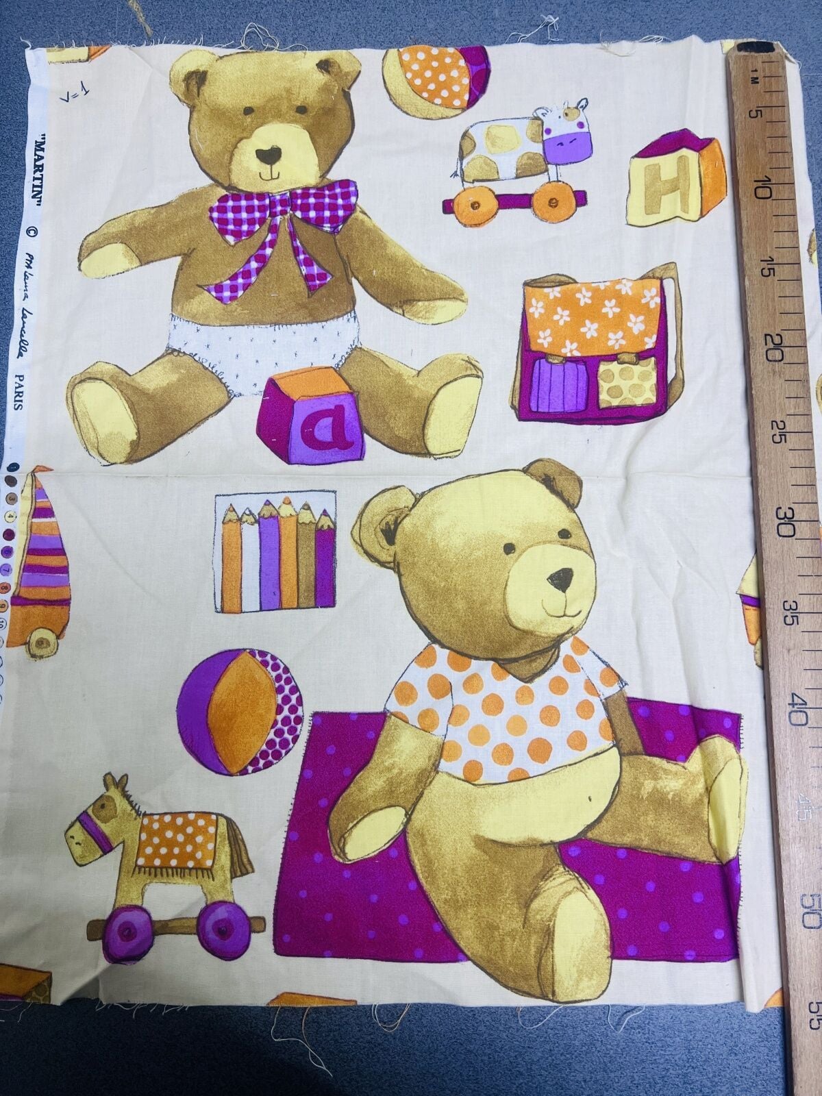 Poplin Kumaş Desenli, Parça 50x45 cm, Patchwork Kumaşları