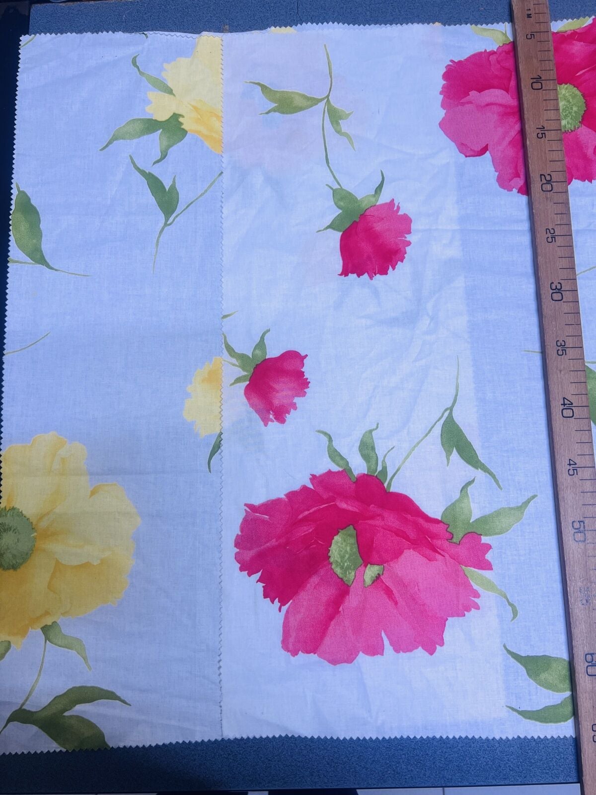Poplin Kumaş Desenli, Parça 60x40 cm, Patchwork Kumaşları