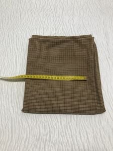 Kışlık Ekose Gömleklik Kumaş, Parça 90x135 cm
