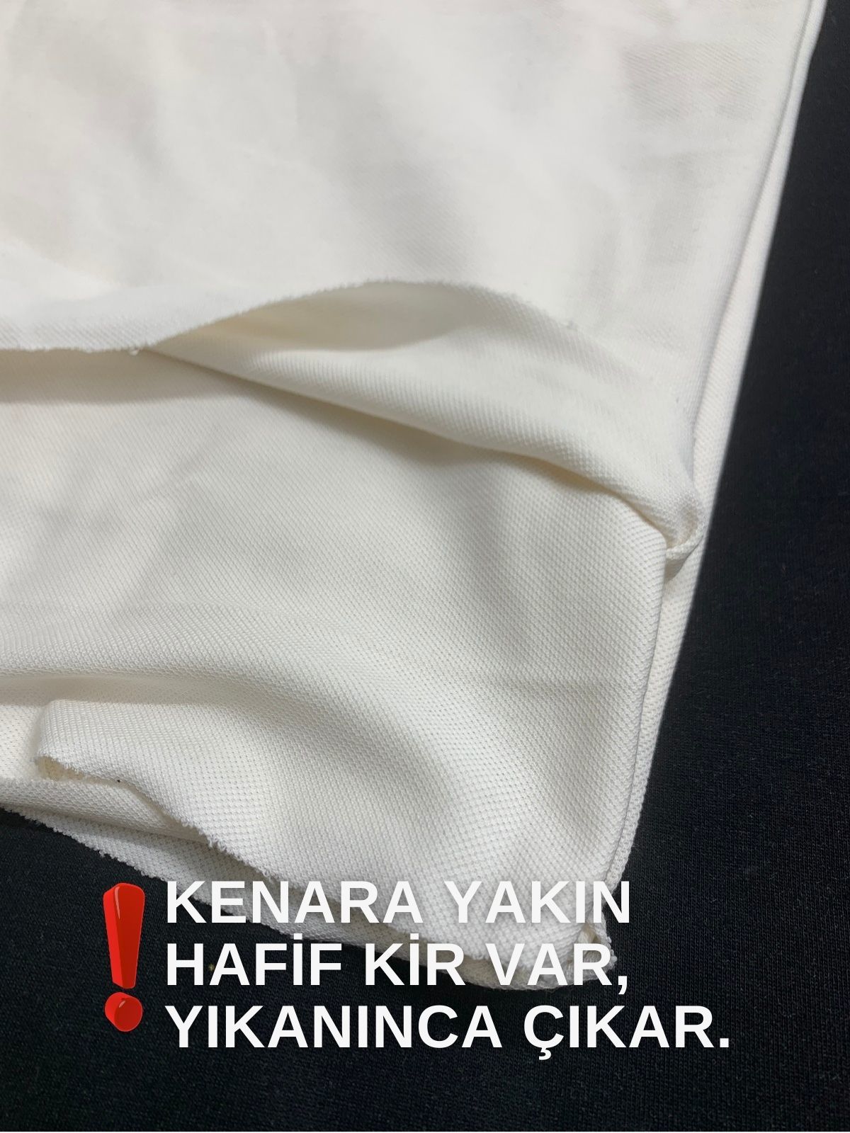 Krem Lakost Kumaş, Parça 110x220 cm