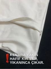 Krem Lakost Kumaş, Parça 110x220 cm