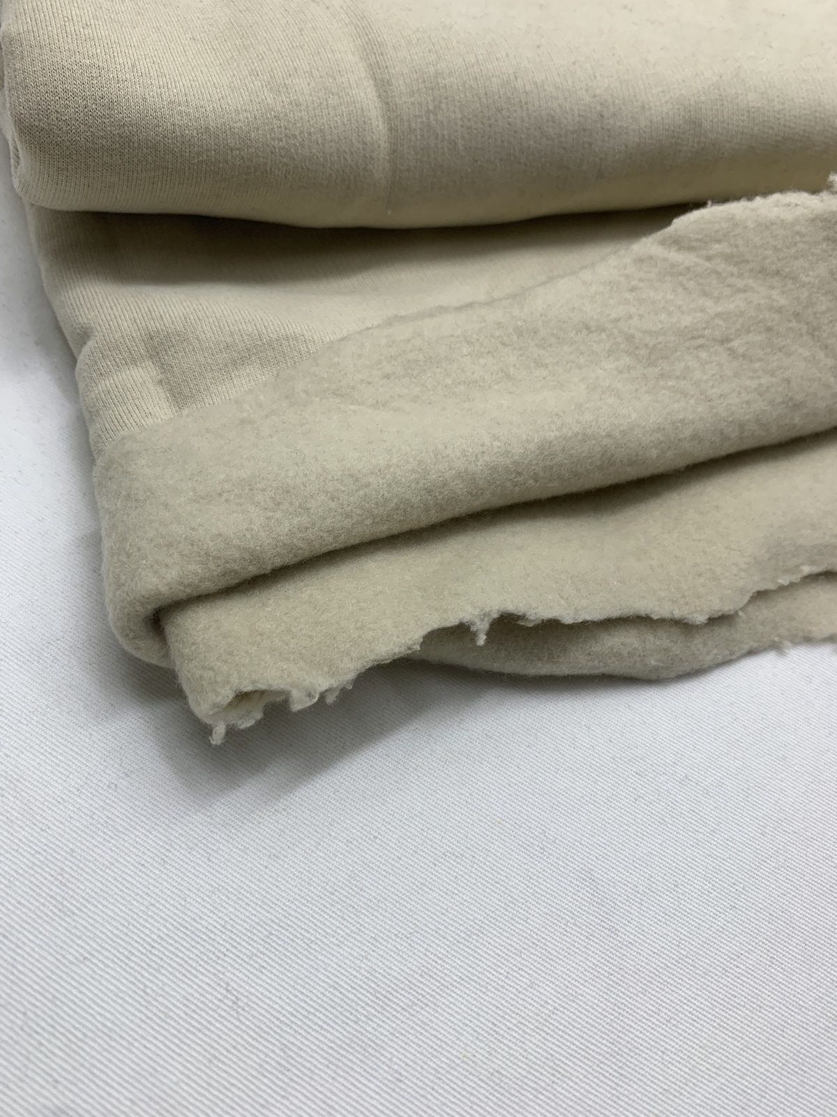 Şardonlu 3 İplik Kumaş, Parça 60x180 cm Bej