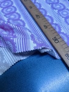 2 adet Poplin Kumaş Desenli, Parça 50x30 cm - Patchwork Kumaşları