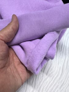 Ribanalı Şardonlu 3 İplik Kumaş Seti - 12 Adet