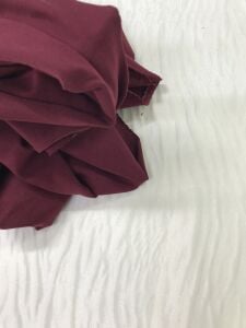 Yazlık Esnek Penye - Likralı Süprem Kumaş, Parça 70x170 cm - Bordo
