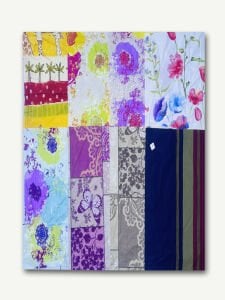 8 adet Poplin Kumaş Desenli, Parça 50x30 cm - Patchwork Kumaşları