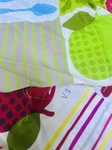 2 adet Poplin Kumaş Desenli, Parça 60x40 cm - Patchwork Kumaşları