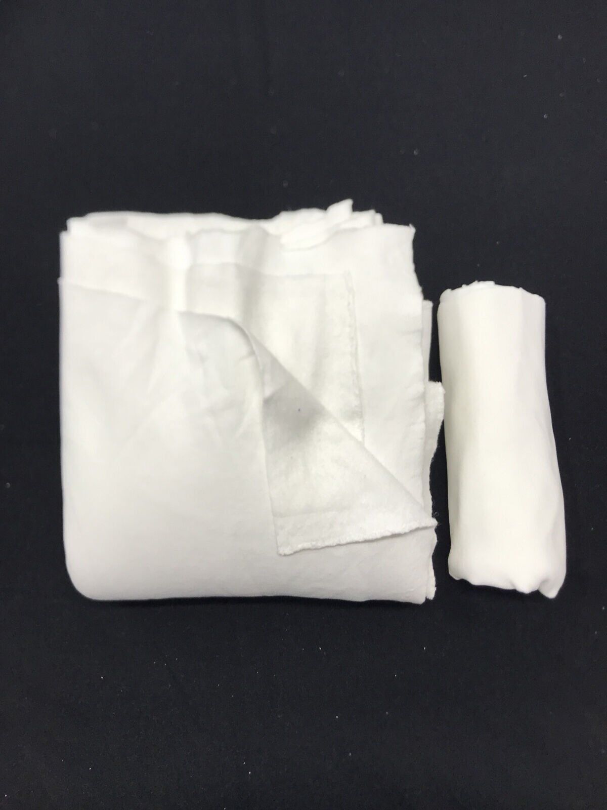 Ribanalı Şardonlu 3 İplik Kumaş Ekru, Parça 95x180 cm