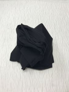 Diz Yapmaz 2 İplik Kumaş Esnek Siyah, Parça 85x150 cm