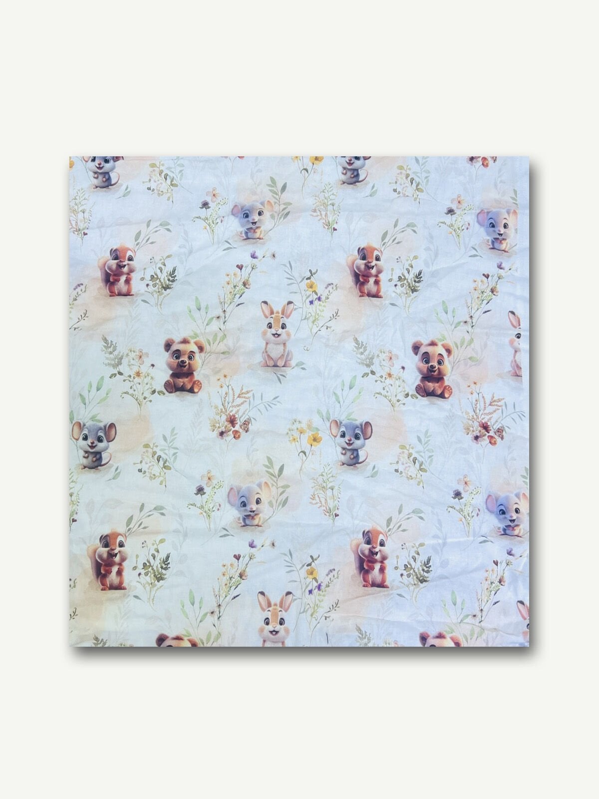 Poplin Kumaş Desenli, Parça 150x35 cm - Patchwork Kumaşları