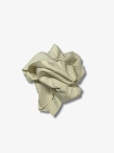 Krem Kalın Bebe Ribanası Penye Kumaş, Parça 40x150 cm