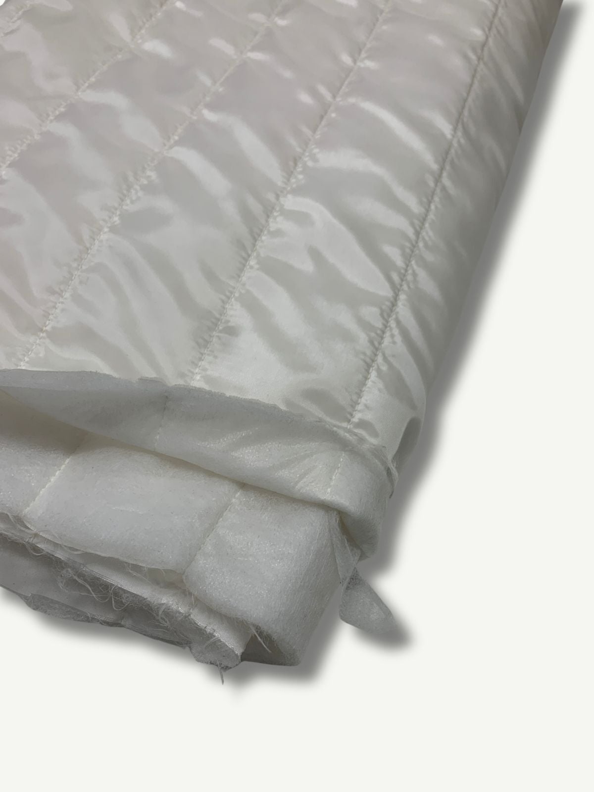 Ekru Kapitone Kumaş, Parça 110x140 cm - Tek Taraflı