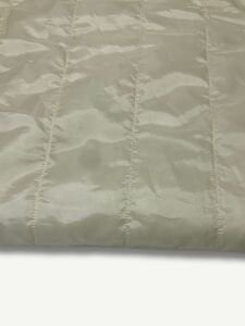 Krem İnce Kapitone Kumaş, Parça 180x140 cm - Tek Taraflı