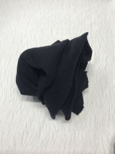 3 İplik Kumaş Siyah, Parça 115x150 cm