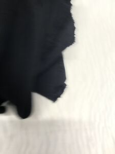 3 İplik Kumaş Siyah, Parça 115x150 cm