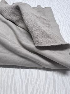 3 İplik Kumaş, Parça 95x180 cm - Taş Rengi