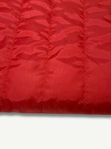 Kırmızı Kapitone Kumaş, Parça 180x140 cm - Tek Taraflı