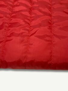 Kırmızı Kapitone Kumaş, Parça 200x140 cm - Tek Taraflı