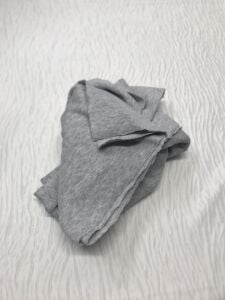 Ribana Fitilli Kumaş Gri – Parça 75x130 cm