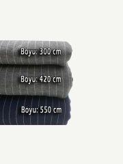 Çelik Penye Esnek Kumaş Seti, Boyları 300-420-550 cm 3 adet