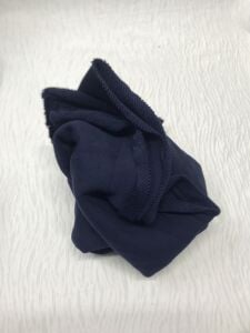 3 İplik Kumaş Lacivert, Parça 90x180 cm