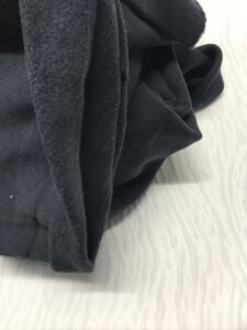 Az Şardonlu 3 İplik Kumaş Lacivert, Parça 110x200 cm