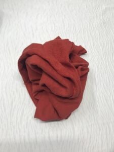 3 İplik Kumaş Kırmızı, Parça 85x100 cm