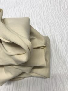 Diz Yapmaz Esnek 2 İplik Kumaş, Parça 85x180 cm - Krem