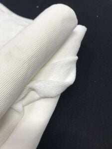 Ribanalı 3 İplik Kumaş Ekru – Parça 120x190 cm