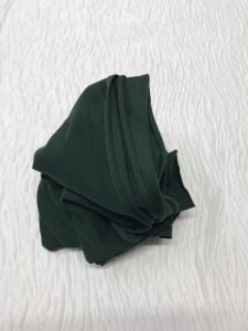 Diz Yapmaz Esnek 2 İplik Kumaş, Parça 85x140 cm - Zümrüt Yeşili