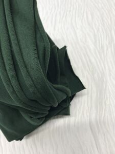Diz Yapmaz Esnek 2 İplik Kumaş, Parça 85x140 cm - Zümrüt Yeşili