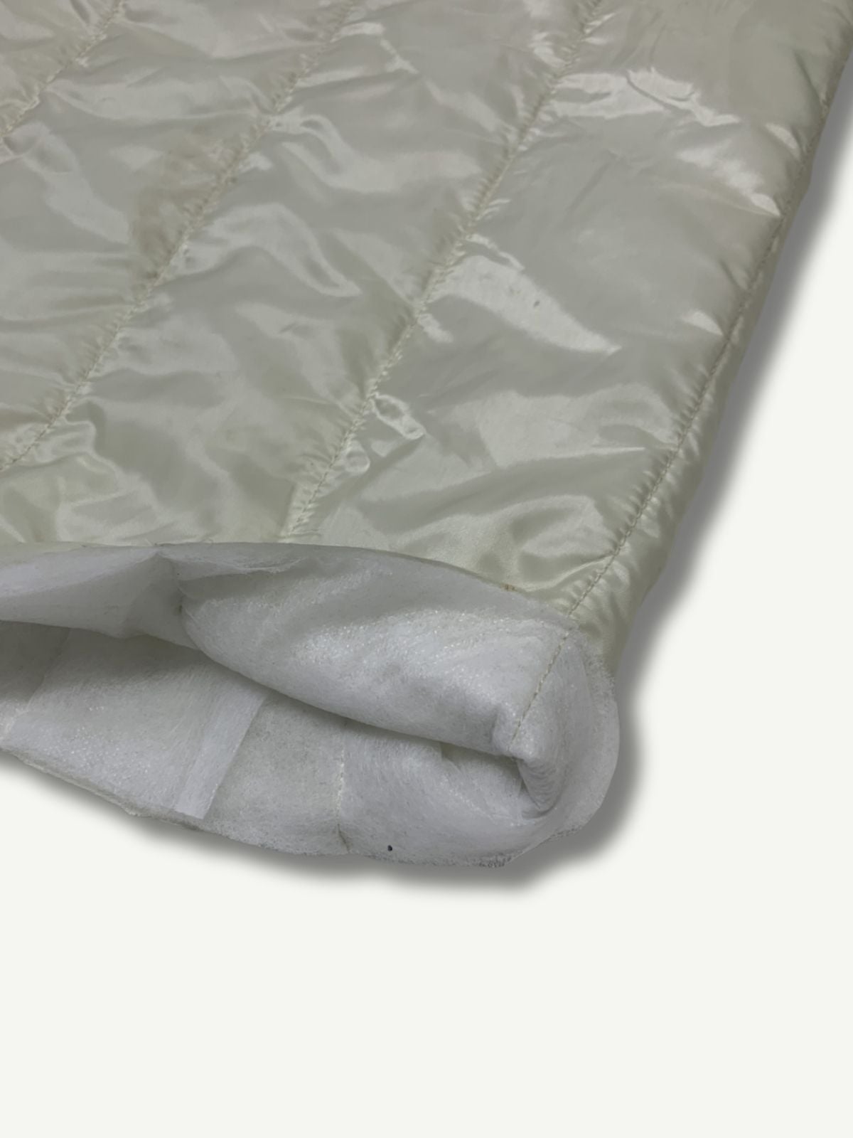 Krem Kapitone Kumaş, Parça 80x150 cm - Tek Taraflı