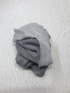 3 İplik Kumaş Gri, Parça 90x200 cm