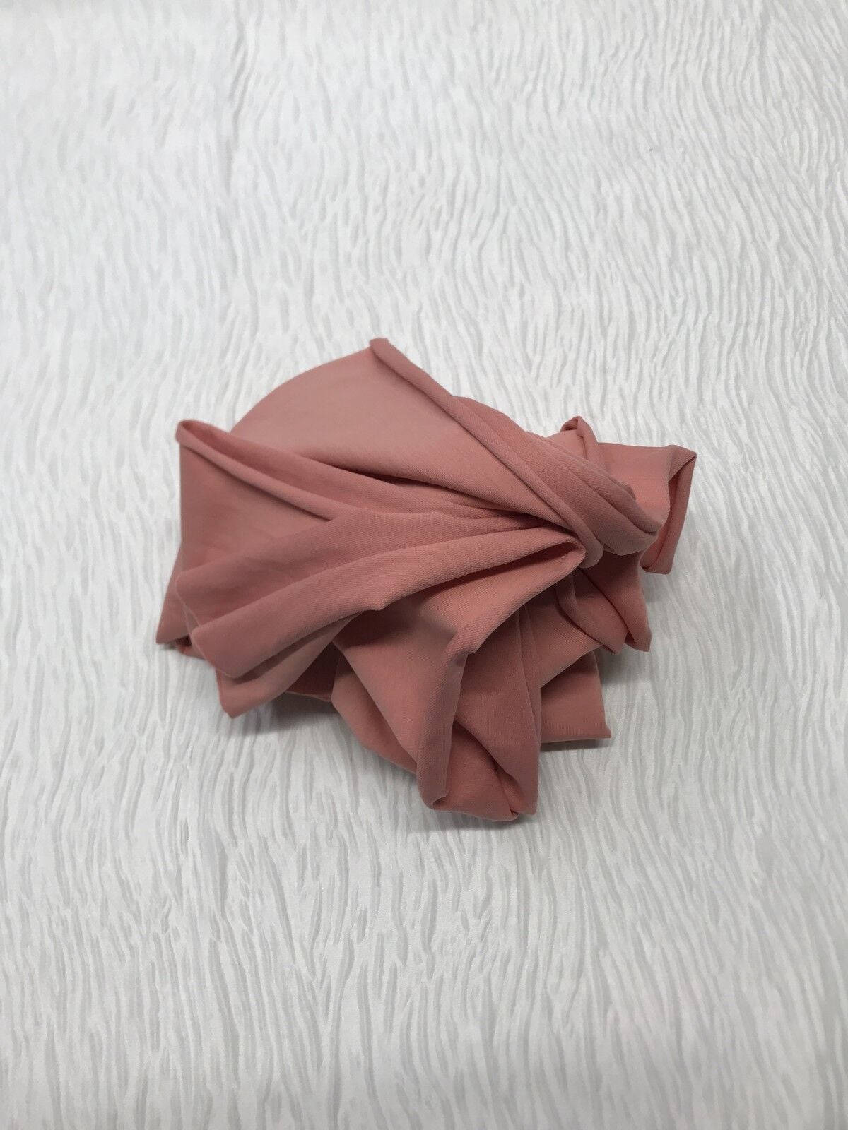 Diz Yapmaz Esnek 2 İplik Kumaş, Parça 90x180 cm - Somon