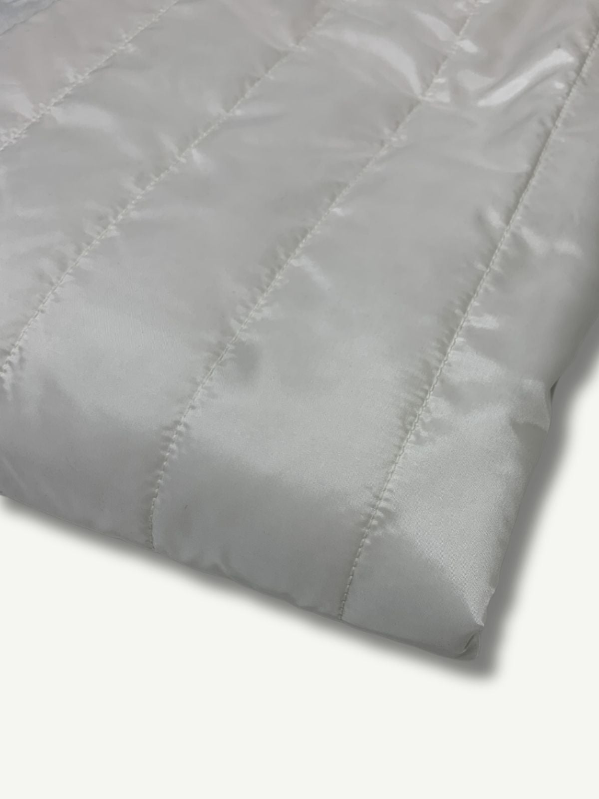 Ekru Kapitone Kumaş, Parça 70x140 cm - Tek Taraflı